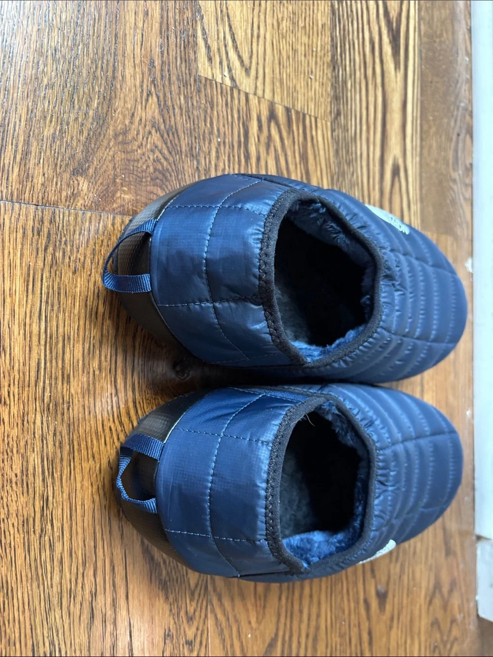 The North Face Quilted Slip-On Mules - Dark Blue